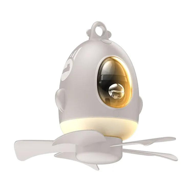 Airplane Night Light Ceiling Fan With USB Remote Control