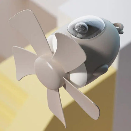 Airplane Night Light Ceiling Fan With USB Remote Control