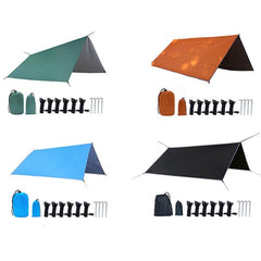 Versatile Waterproof Camping Sunshade and Lightweight Moisture-Proof Mat for Outdoor Adventures