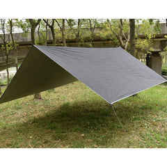 Sombrilla de camping versátil, impermeable y ligera, resistente a la humedad, para aventuras al aire libre