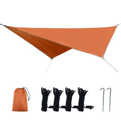 Sombrilla de camping versátil, impermeable y ligera, resistente a la humedad, para aventuras al aire libre