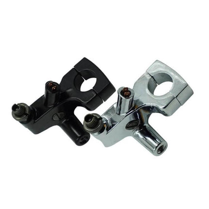 Honda Motorcycle Mirror Bracket Black - black aluminum replacement mirror bracket for Honda with corrosion-resistant, precision-machined finish