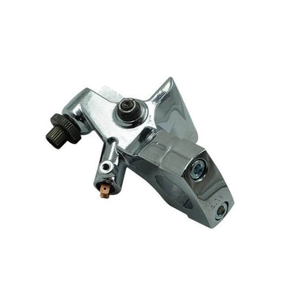 Honda Motorcycle Mirror Bracket Black - black aluminum precision-machined mirror bracket for compatible Honda models, corrosion-resistant, lightweight