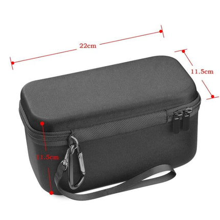 Protective Carry Case For Bose Portable Speaker Padded EVA black molded EVA case with zipper, hand rope and carabiner, 22x11.5cm