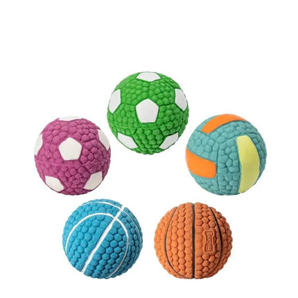 Latex Sound Balls for Daily Dog Play and Interaction | Syndmart
