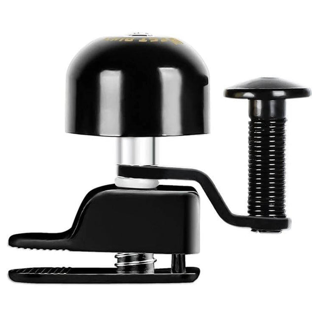 West Biking Copper Bicycle Bell For Everyday Cycling - compact 3x3cm copper & aluminum alloy bell with tool-free clamp, crisp retro tone, ~20g