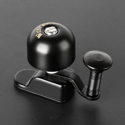 West Biking Copper Bicycle Bell For Everyday Cycling - compact 3x3cm copper & aluminum alloy bell, 20g, tool-free clamp, crisp retro tone for urban commutes