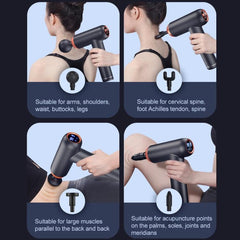 Fascia Relief Muscle Massager - Portable Pulse Therapy Gun