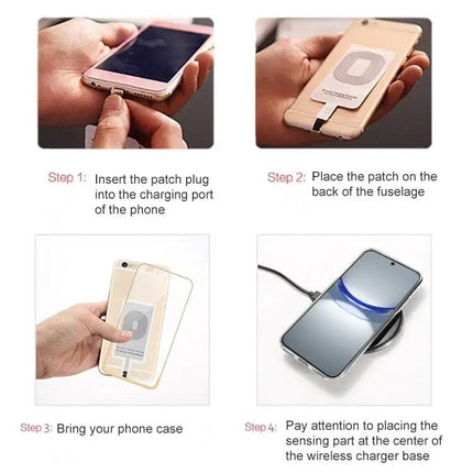 Convenient Wireless Receiver for Everyday Smartphone Charging