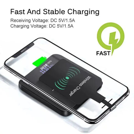 Convenient Wireless Receiver for Everyday Smartphone Charging
