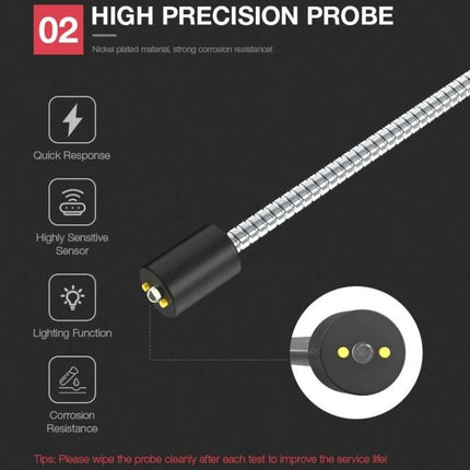 EDIAG Tool for Checking Brake Fluid in Daily Vehicle Inspections - high precision probe with flexible metal shaft and three contact sensors
