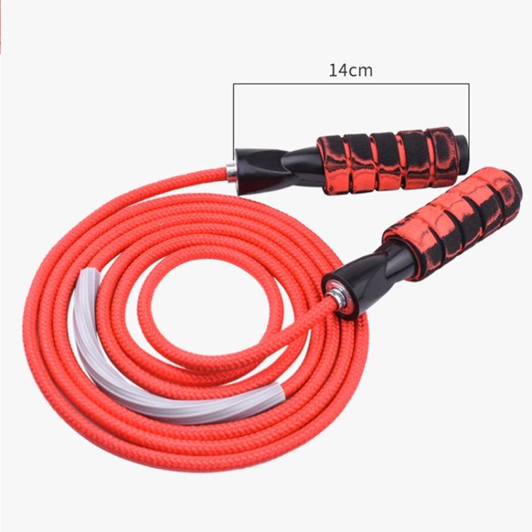 Heavy-Duty 8mm Skipping Rope for Fitness - 3m Length with Foam Grip and Stainless Steel Bearings