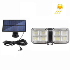 Solar-Powered Motion Sensor LED Wall Light for Outdoor Use