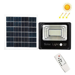 Remote-Controlled Solar Flood Light for Outdoor Use - Waterproof and Sensor-Enabled Wall Illumination