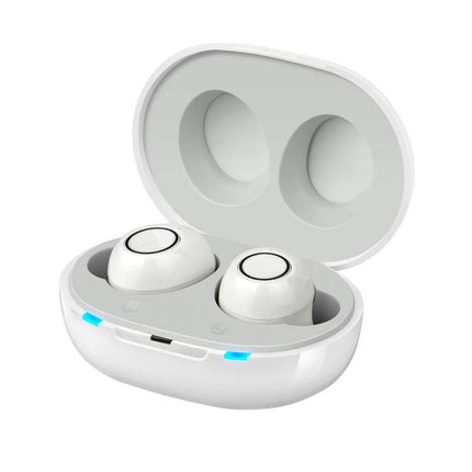 Hearing Aid for Seniors with Portable Design in Black, lightweight 27.4g ABS portable aid for conversations and TV