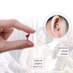 Compact Hearing Aid Sound Amplifier for Seniors