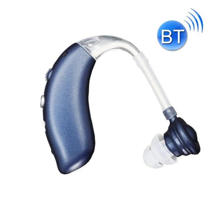 Compact Bluetooth Hearing Aid for Seniors' Daily Sound Support, close-to-ear ABS design for conversations and TV
