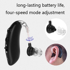 Intelligent Noise Cancelling Hearing Aid for Seniors - GM-105 Sound Amplifier