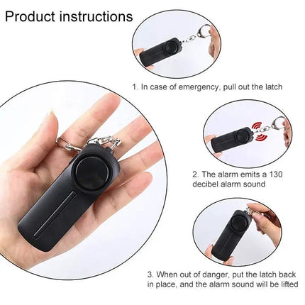Personal Safety Alarm Keychain for Women and Daily Protection