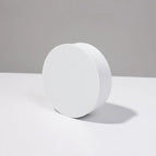 Small White Cylindrical