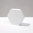 Small White Hexagon