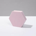Small Light Pink Hexagon