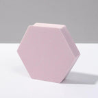 Large Light Pink Hexagon