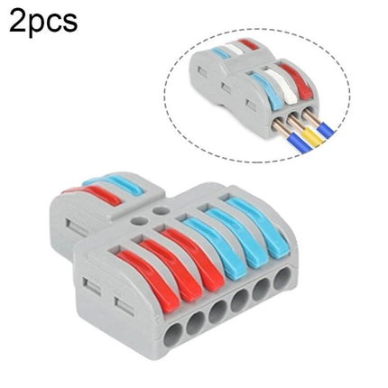 Colorful Quick Line Wire Terminal for Versatile Connections - PA nylon stainless steel multi-strand and single-strand wire connector, 2pcs