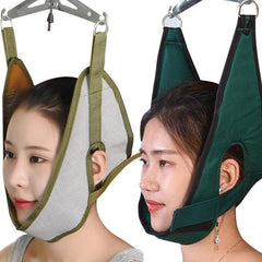 Cervical Spine Traction Device - Door-Hanging Home Stretcher for Neck Relief