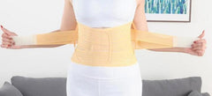 Breathable Lumbar Support Waist Belt with Steel Plate - XXL Size