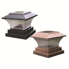 Elegant Solar-Powered Column Light - IP44 Waterproof Garden and Pathway Illumination