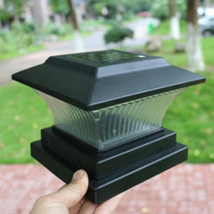 Elegant Solar-Powered Column Light - IP44 Waterproof Garden and Pathway Illumination