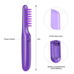 Revolutionary Anti-Tangle Electric Hair Comb with Rotating Function