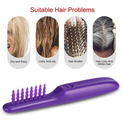 Revolutionary Anti-Tangle Electric Hair Comb with Rotating Function