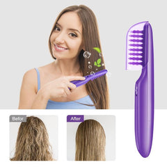 Revolutionary Anti-Tangle Electric Hair Comb with Rotating Function