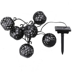 Solar Flickering Flame String Lights - Outdoor Waterproof Solar Decor