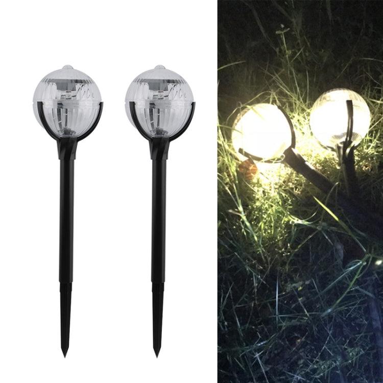 Solar-Powered Garden Lamp Set - 2PCS Outdoor Light Control Fixtures