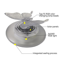 Luz solar flotante para piscina, luz RGB para piscina, villa al aire libre, luz para césped y jardín