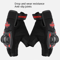 Summer Cycling Lycra Half Finger Gloves - Breathable & Anti-Slip Design for Outdoor Performance