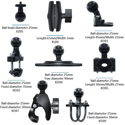 Motorcycle Riding Recorder Bracket Camera Holder For Action Cams