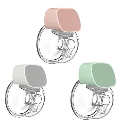 Wearable Automatic Breastfeeding Pump for Hands-Free Use, Gray | Syndmart