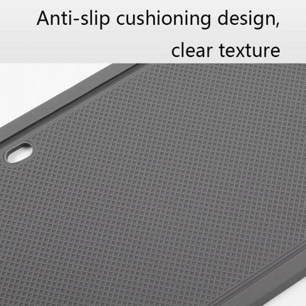 Waterproof Silicone License Plate Frames for Car Protection, 2 Sets showing anti-slip cushioning textured silicone close-up