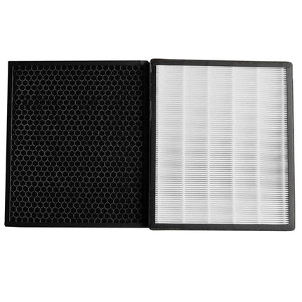 LEVOIT HEPA Filter Kit for Air Purification, Compatible with LV-PUR131 Series replacement HEPA and carbon filters shown open