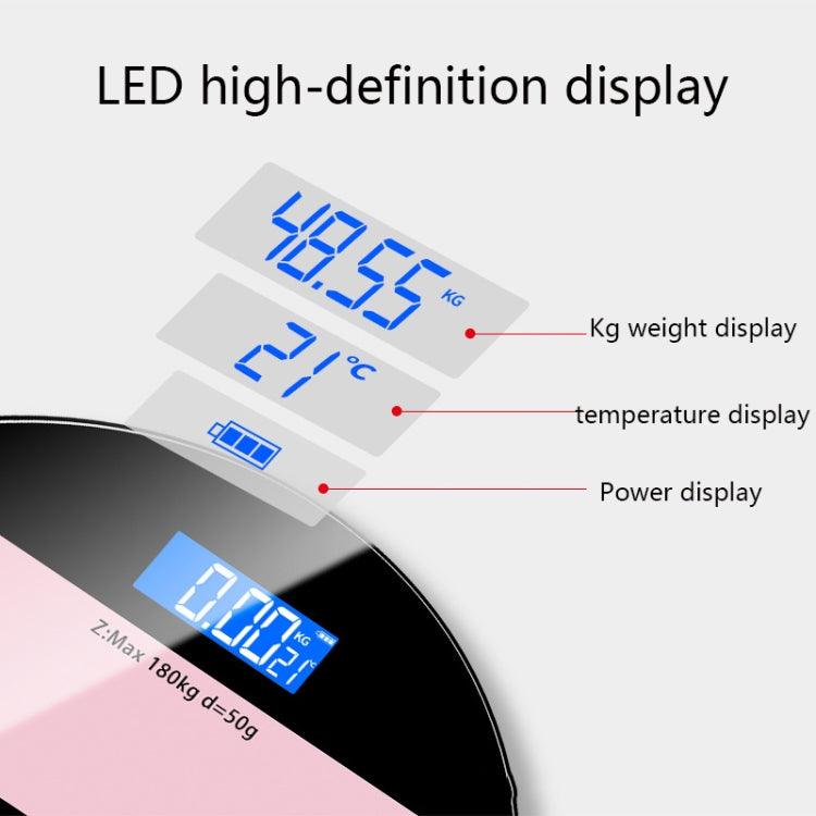 Smart USB Rechargeable Body Fat and Weight Scale