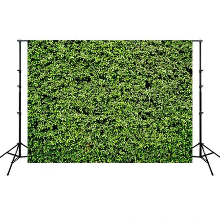 210x150 cm Leaf Wall Photography Background for Parties - durable green leaf pattern vinyl backdrop on stand for party photo shoots