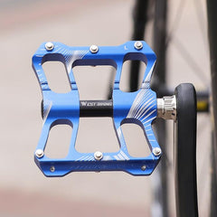 WEST BIKING YP0802080 Lightweight Aluminum Alloy Bicycle Pedals for Enhanced Performance