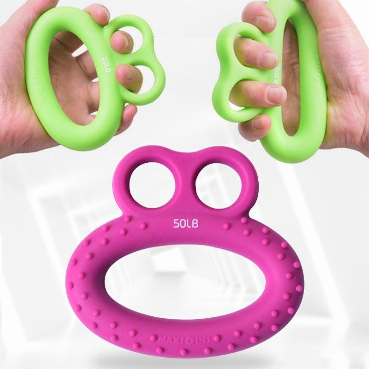 Frog-Shaped Silicone Finger Grip Trainer with Adjustable Resistance Levels