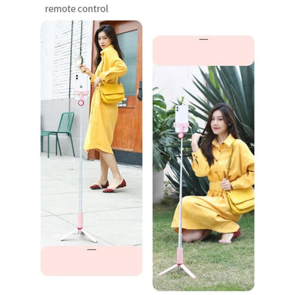 Compact Tripod for Everyday Selfies and Travel Moments - woman using compact tripod with built-in remote for steady outdoor and indoor selfies