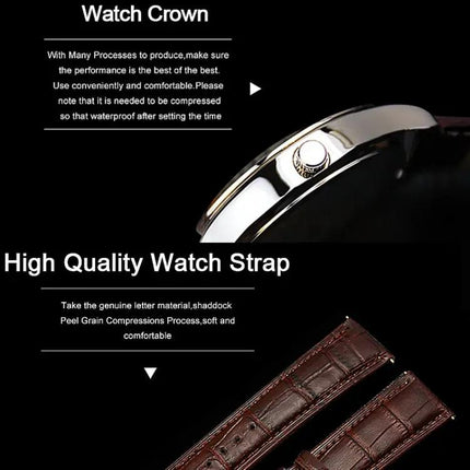 Yazole 308 Luminous Quartz Men's Watch 3ATM Stainless | Syndmart