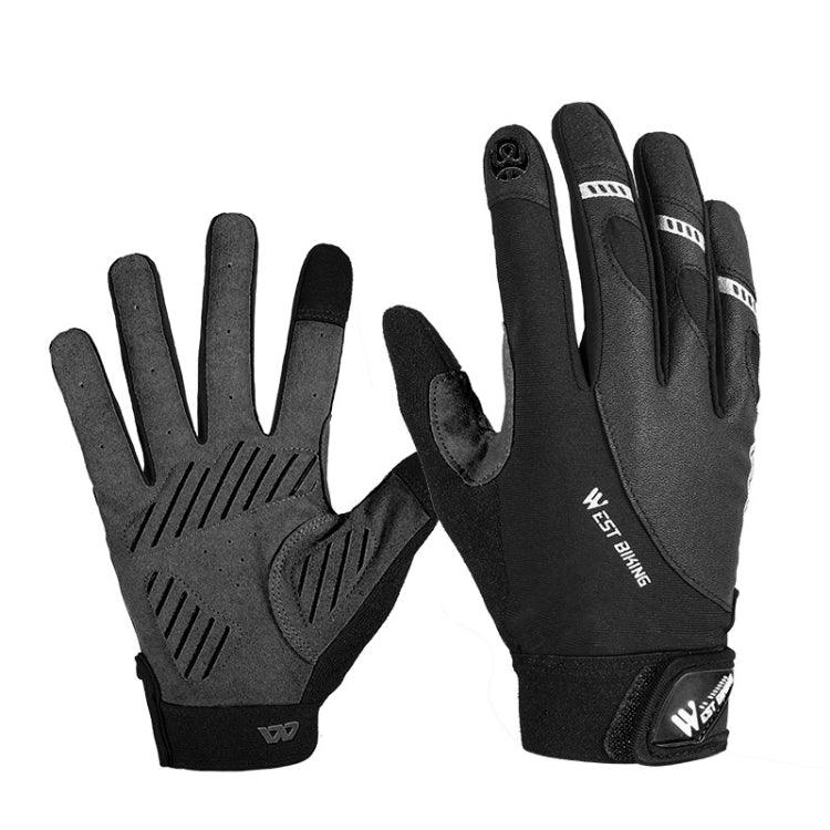 WEST BIKING YP0211209 Gants de vélo amortisseurs antidérapants pour écran tactile